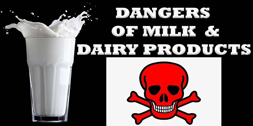 危険な牛乳と乳製品