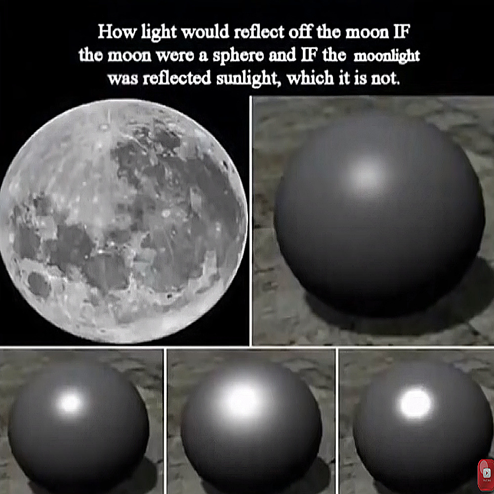 月光は太陽光の反射ではない