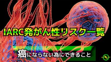 発がん性リスク一覧