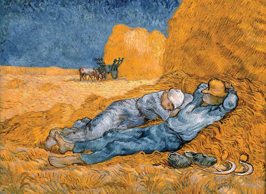 A Siesta, Vincent van Gogh