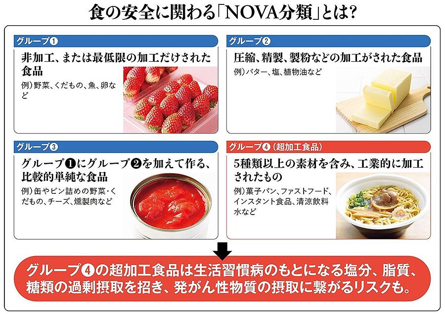 NOVA システム  ノバ分類法  NOVA 分類法