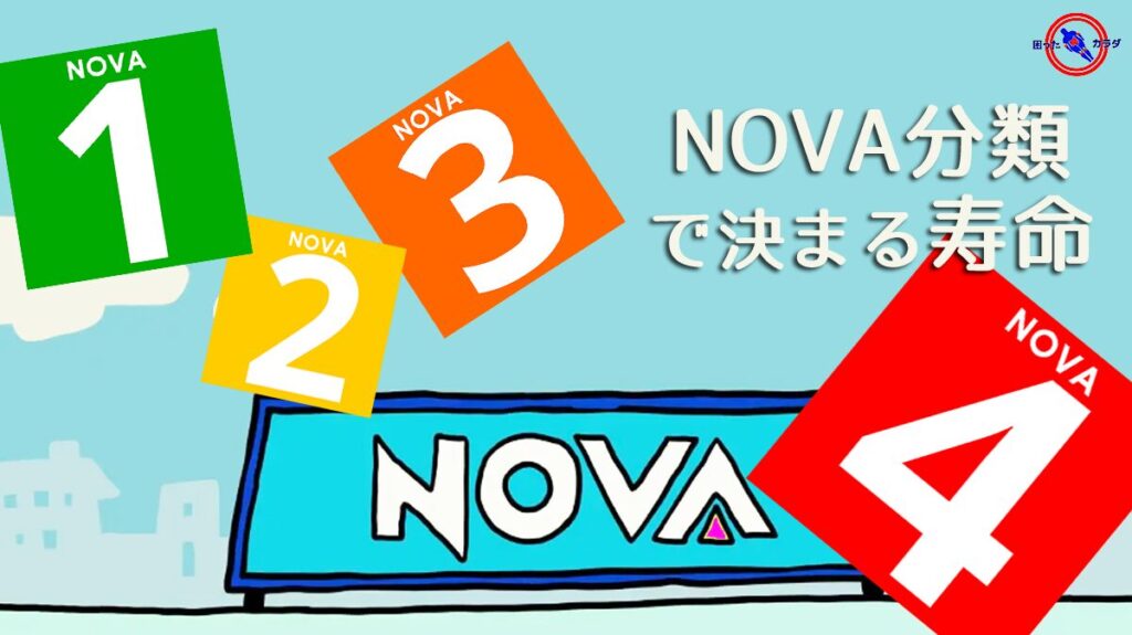  NOVA分類 で決まる 寿命