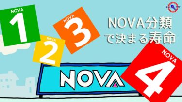 NOVA分類 で決まる 寿命