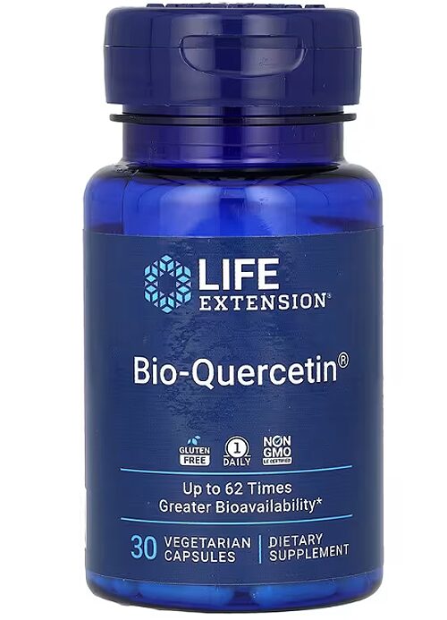 Life Extension, バイオケルセチン、ベジカプセル30粒