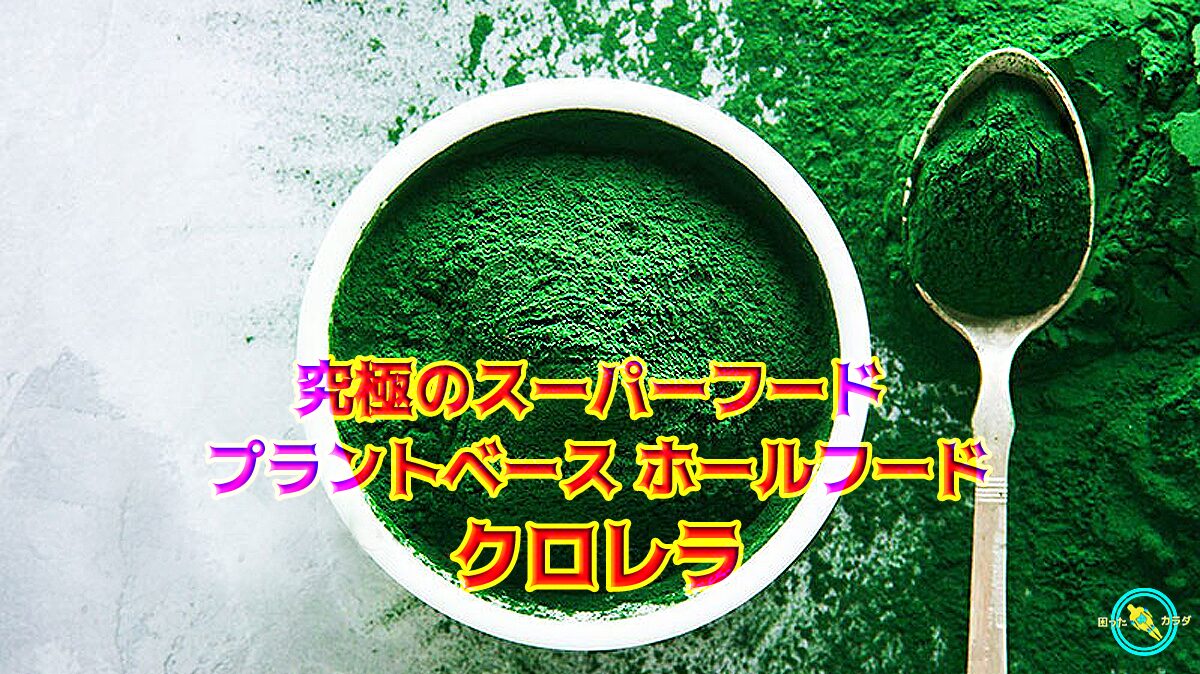 スーパーフード プラントベース・ホールフード クロレラ