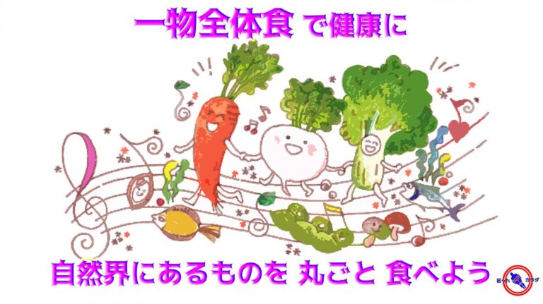 一物全体食 で健康に