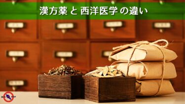 漢方薬 と 西洋医学 の違い