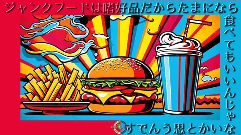 ジャンクフード は 嗜好品