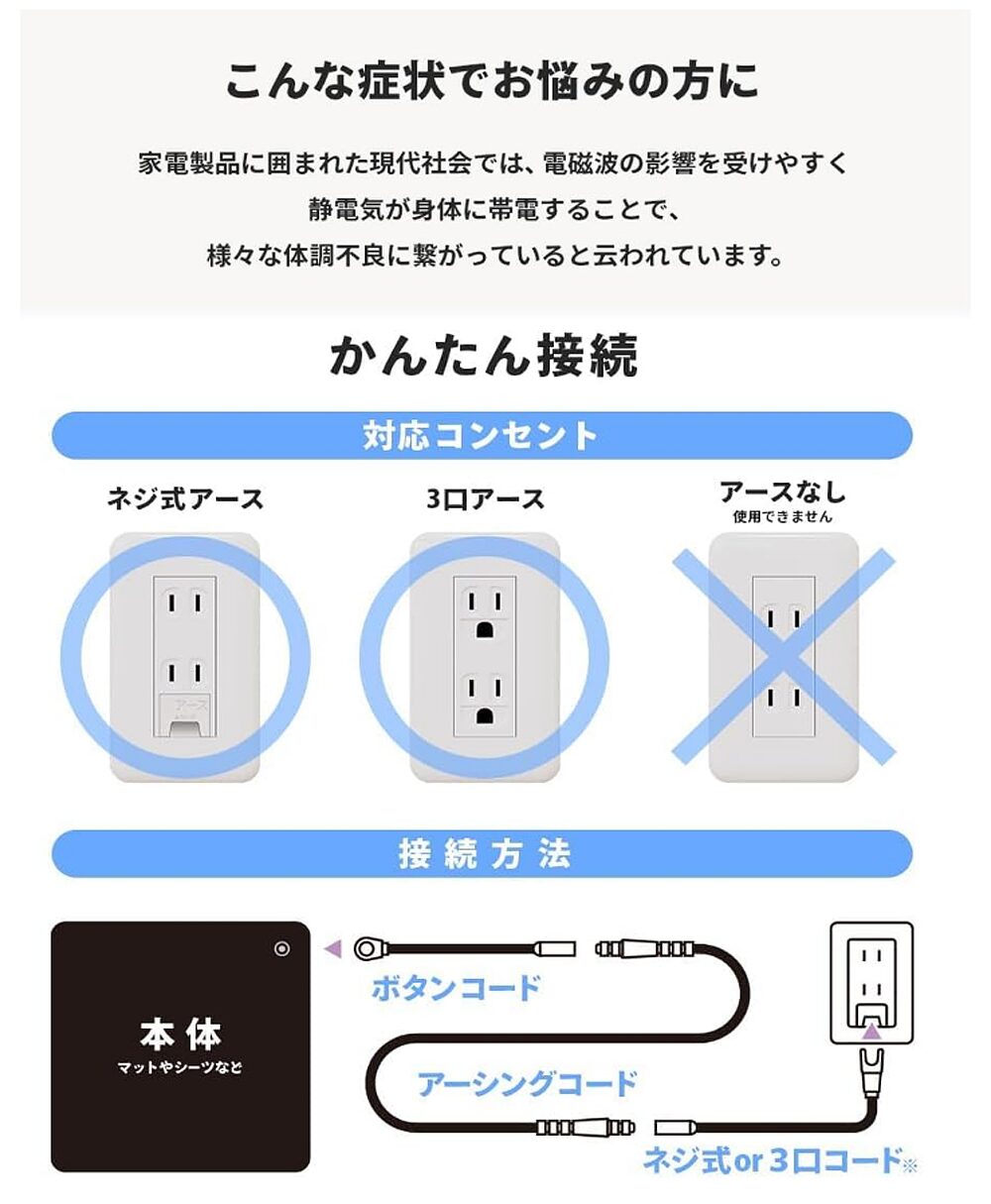 アーシングマット