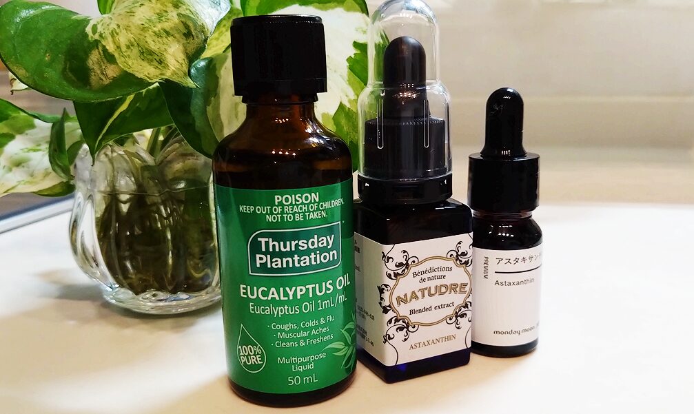 Thursday Plantation 100% ピュア ユーカリ オイル 油溶性 アスタキサンチン混合原液 20mL  アスタキサンチン／10ml