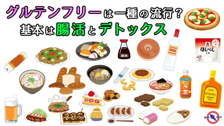 日本人 500人に1人は グルテンフリー が必要? ※ グルテンフリー より大切な事は 腸活 と デトックス