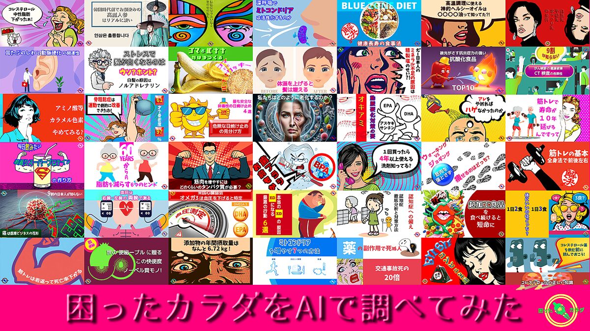 Body Quest 困ったカラダ をAIで調べてみた