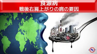 戦後 右肩上がりの病の要因 食源病
