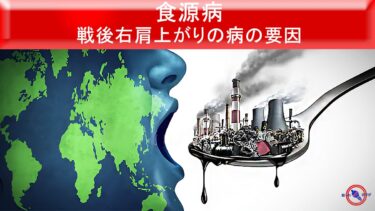 戦後右肩上がりの病の要因 食源病