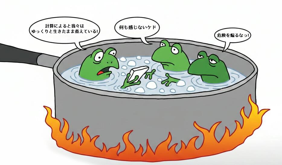 ゆでガエル理論