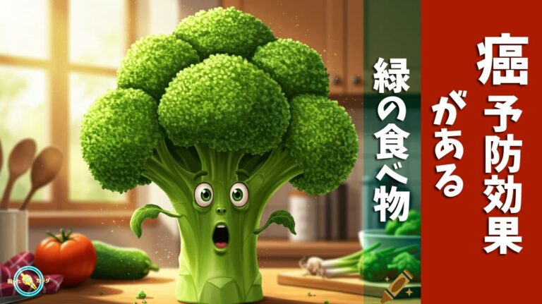 癌予防効果がある 緑の食べ物　ブロッコリー
